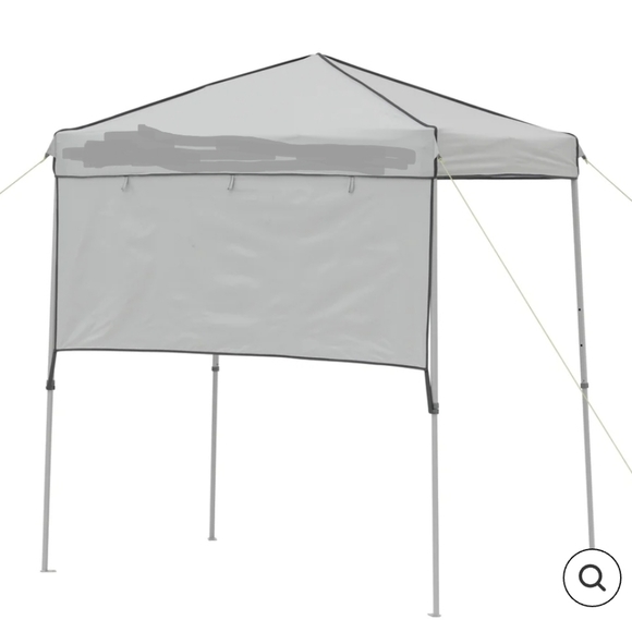 Sun Shade 2 Side Half Wall for Canopy, 8' x 5'+ - Picture 5 of 5